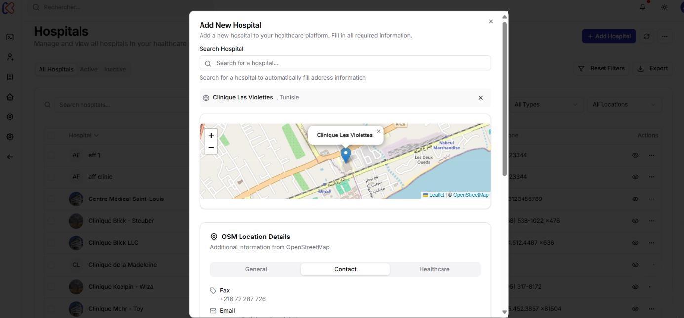 Web Platform for Super Admin — International Medical Tourism App - Image 2